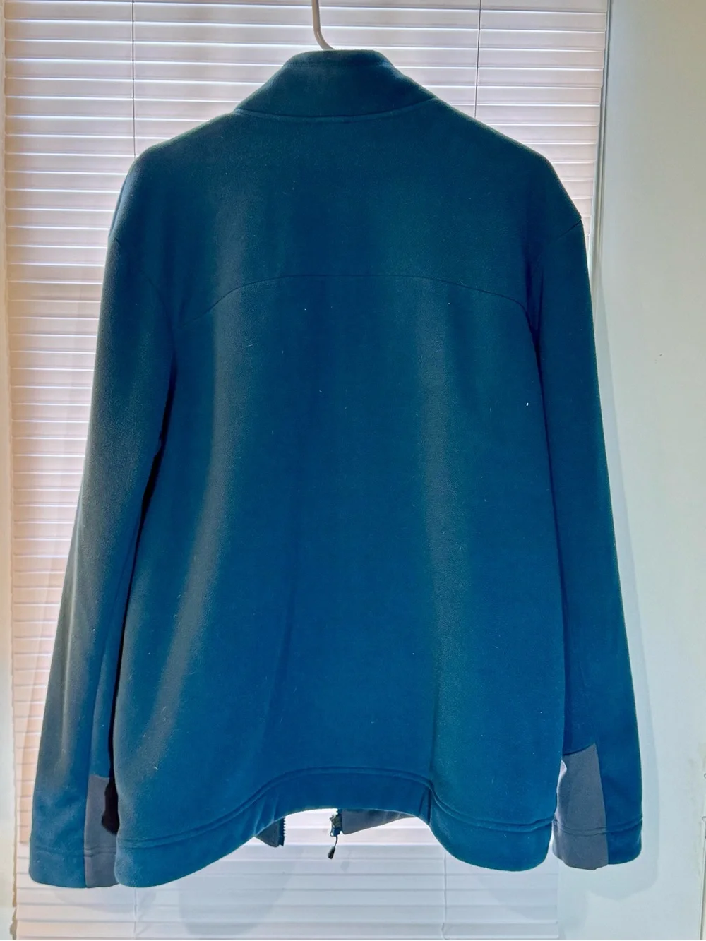 The North Face Chimborazo Full Zip Fleece Sherpa Lined Jacket Blue/Teal Men's L